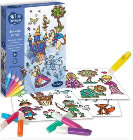 A&C GLAS-STICKERS KLEINE PRINZEN (FR-DE-IT-EN-ES-NL-PT)