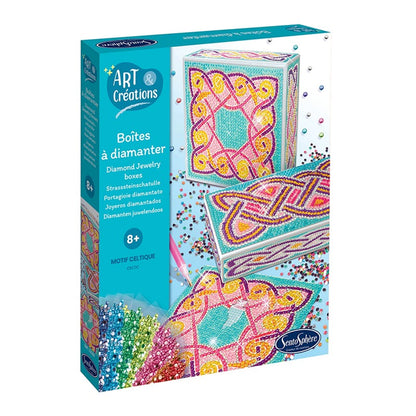 DIAMOND-SCHMUCK KELTISCHE MOTIVEN (FR-DE-IT-EN-ES-NL)