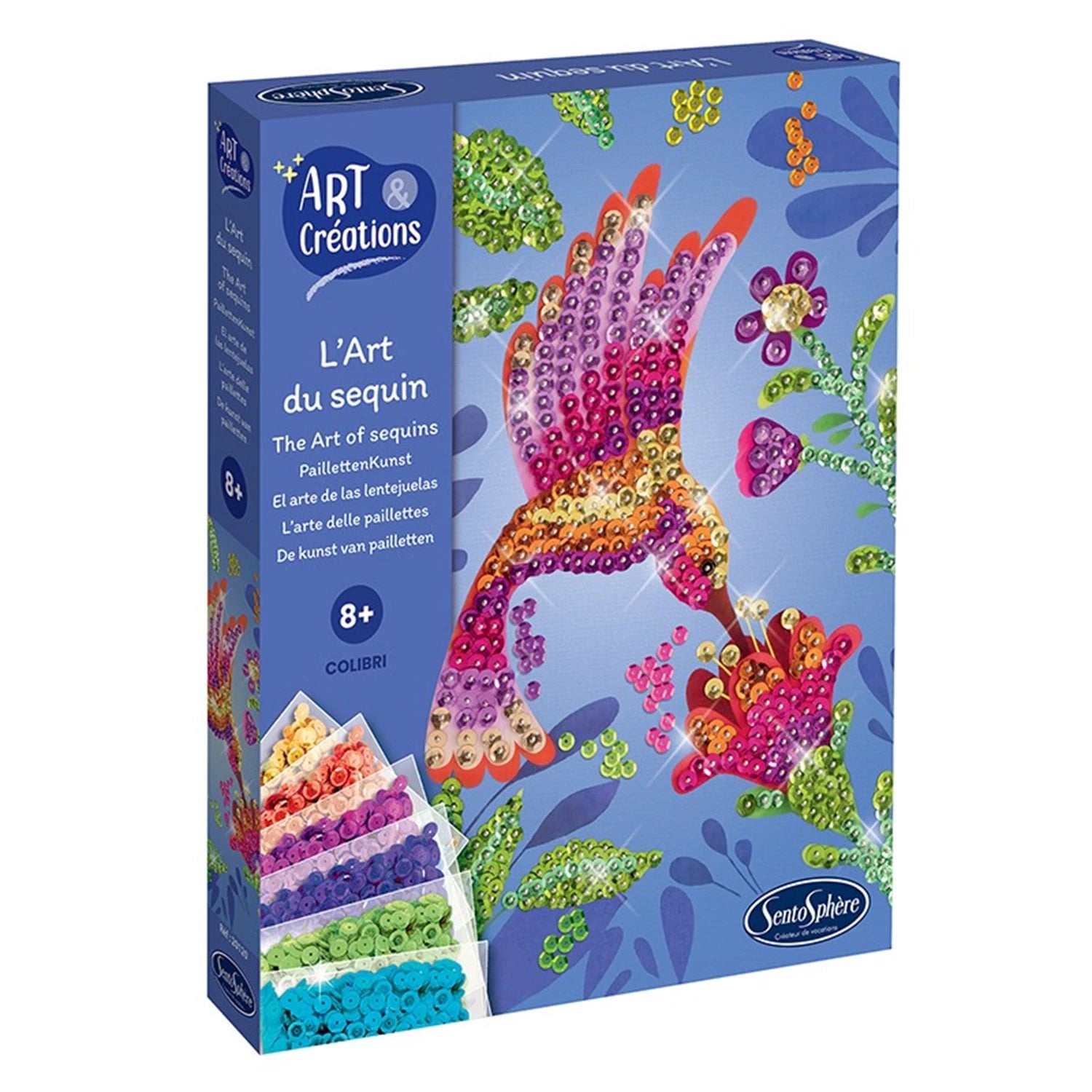 A&C SEQUINKUNST COLIBRI (FR-DE-IT-EN-ES-NL-PT)