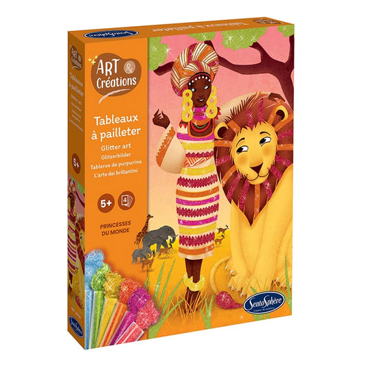 A&C GLITZERBILDER PRINZESSINEN (FR-DE-IT-EN-ES-NL-PT)