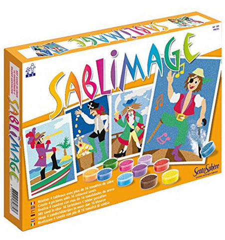 SANDBILDER PIRATEN (FR-DE-IT-EN-ES-NL)