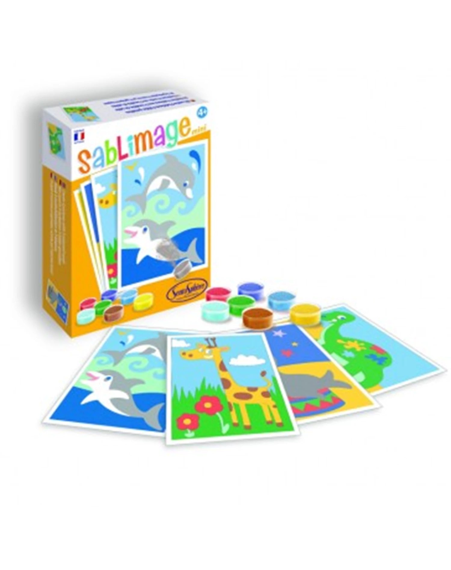 SANDBILDER MINI EXOTISCHE TIERE (FR-DE-IT-EN-ES-NL)