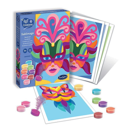 SANDBILDER MASKEN (FR-DE-IT-EN-ES-NL)