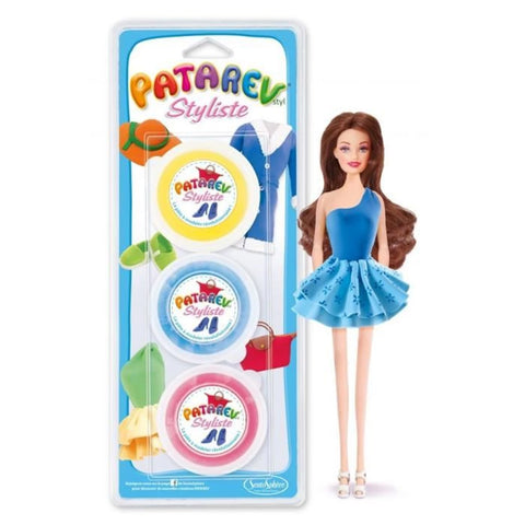 PATAREV STYL 3 TÖPFE 28G GELB/BLAU/ROT (FR-DE-IT-EN-ES-NL-PT