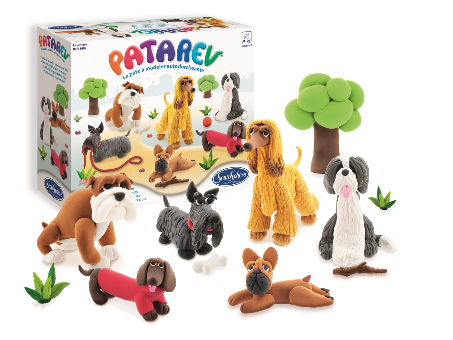 PATAREV SET HUNDE (FR-DE-IT-EN-ES-NL)