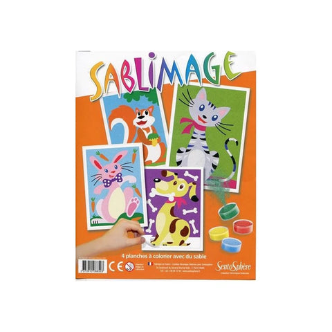 NACHFÜLLPACK SANDBILDER SÜSSE TIERE (ML)