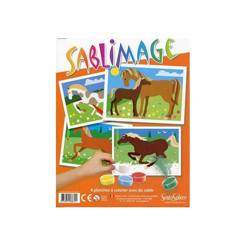 NACHFÜLLPACK SANDBILDER PFERDE(ML)