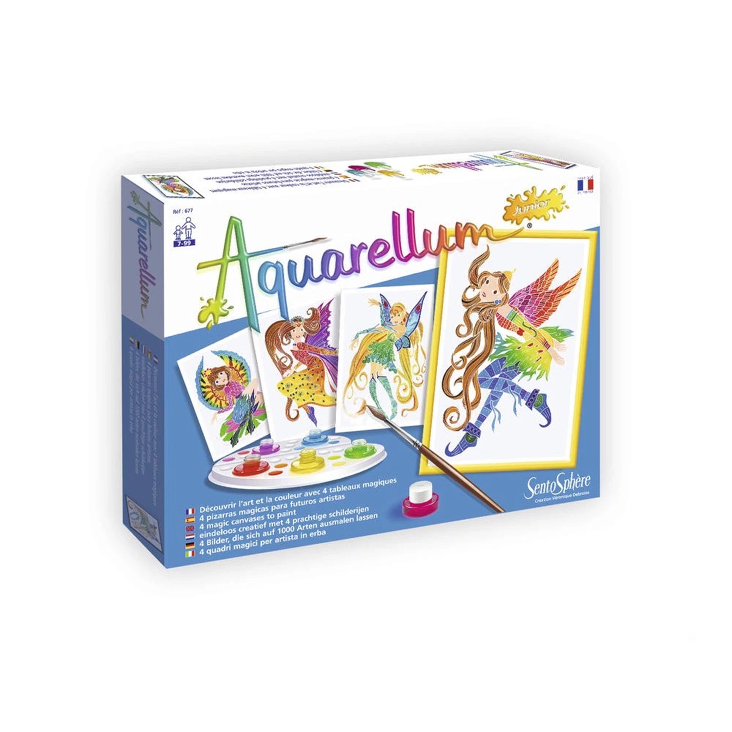 AQUARELLUM JR 4T NYMPHEN (FR-DE-IT-EN-ES-NL)
