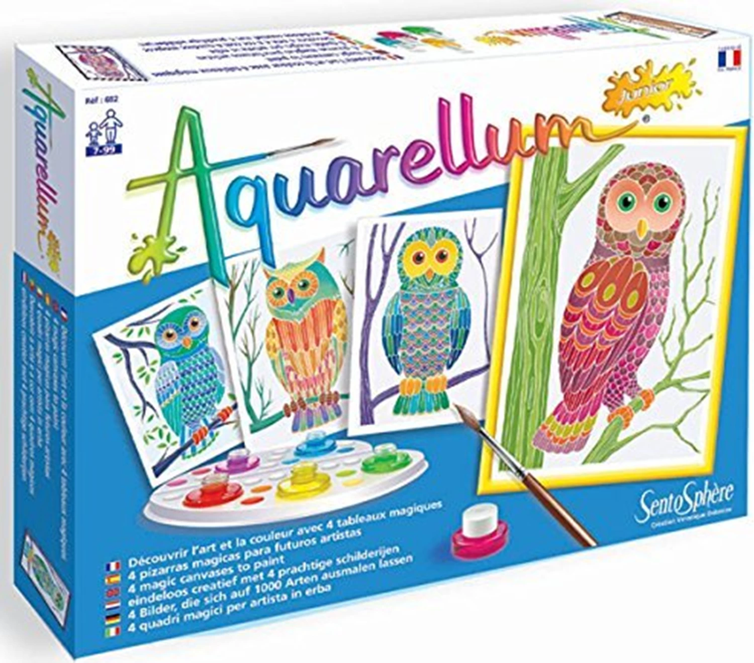 AQUARELLUM JR 4T EULEN (FR-DE-IT-EN-ES-NL)