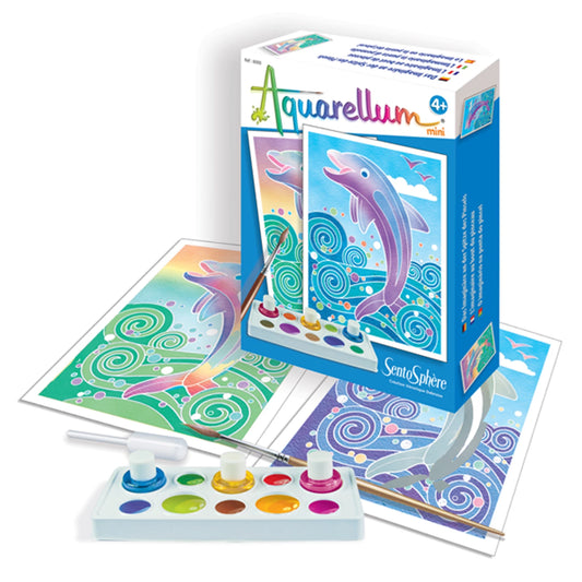 AQUARELLUM MINI DELFINE (FR-DE-IT-EN-ES-NL)
