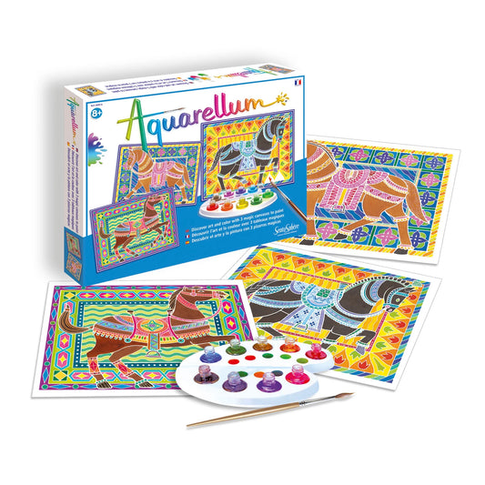 AQUARELLUM GM 3T PFERDE (FR-DE-IT-EN-ES-NL)