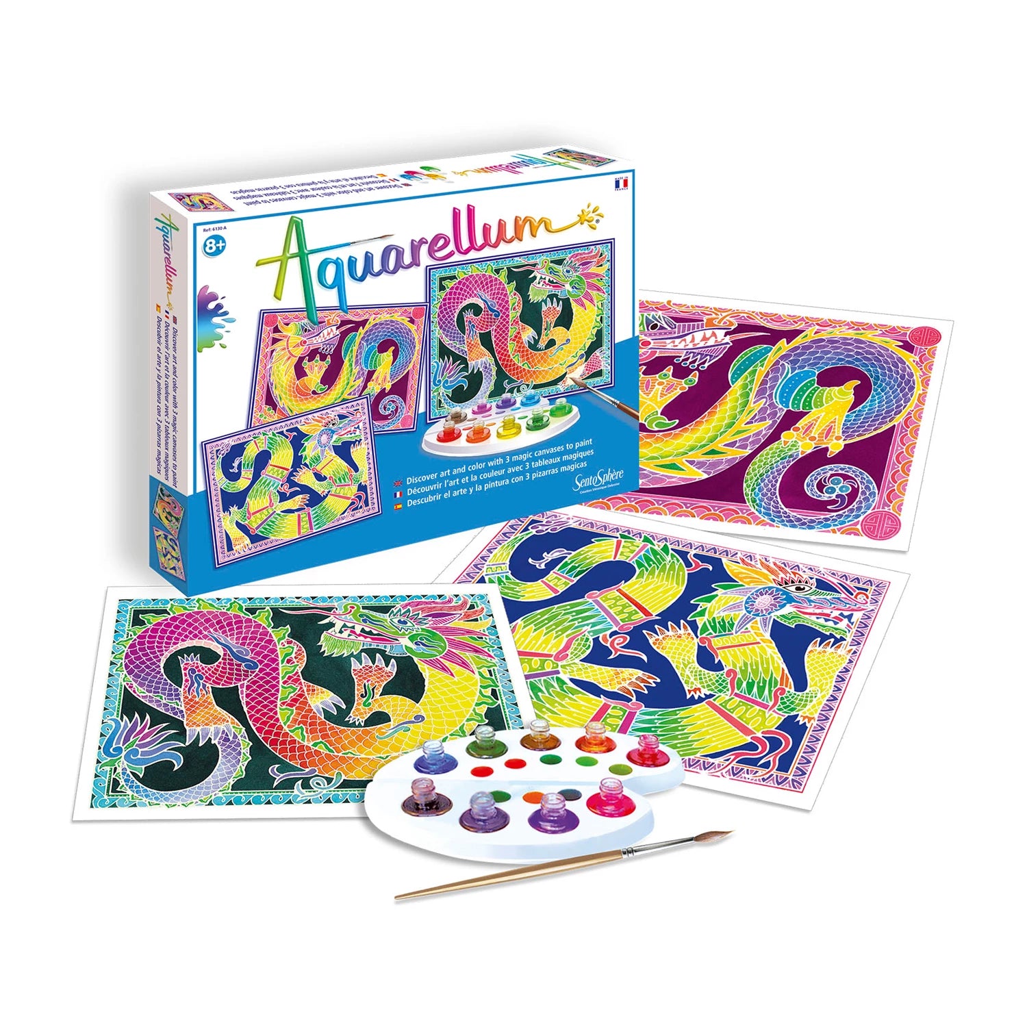 AQUARELLUM GM 3T DRACHEN (FR-DE-IT-EN-ES-NL)