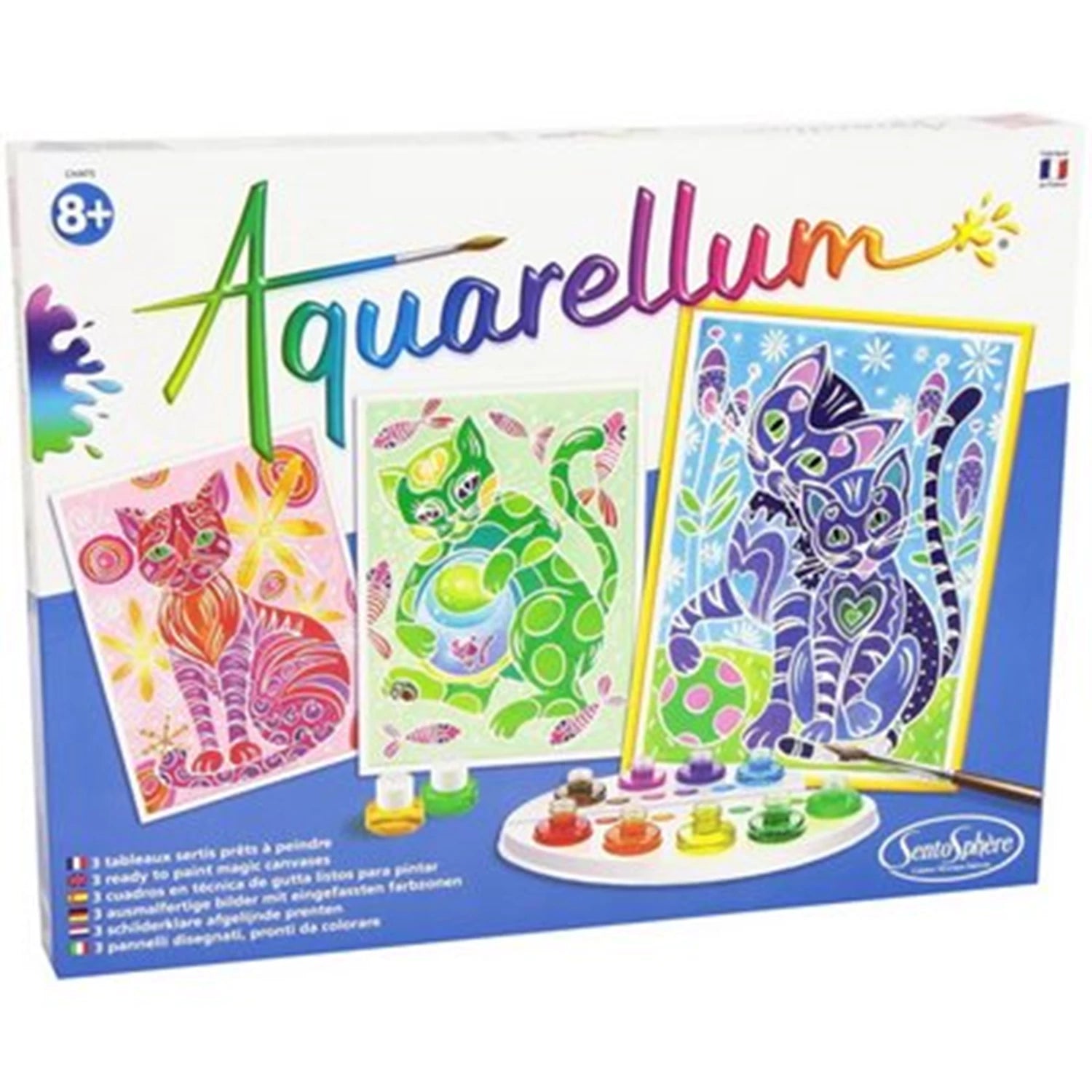 AQUARELLUM GM 3T KATZE (FR-DE-IT-EN-ES-NL)