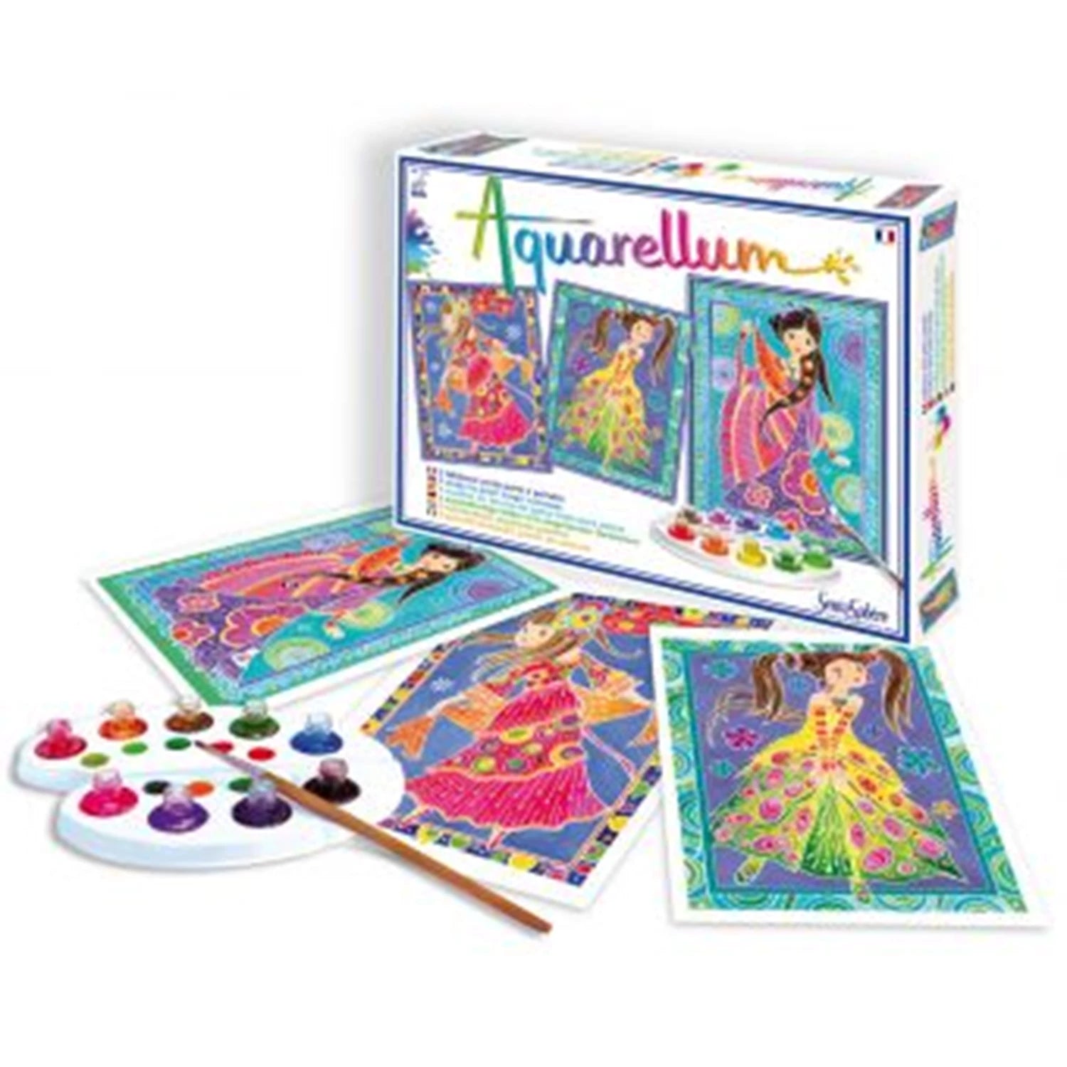 AQUARELLUM GM 3T GLAMOUR GIRLS (FR-DE-IT-EN-ES-NL)