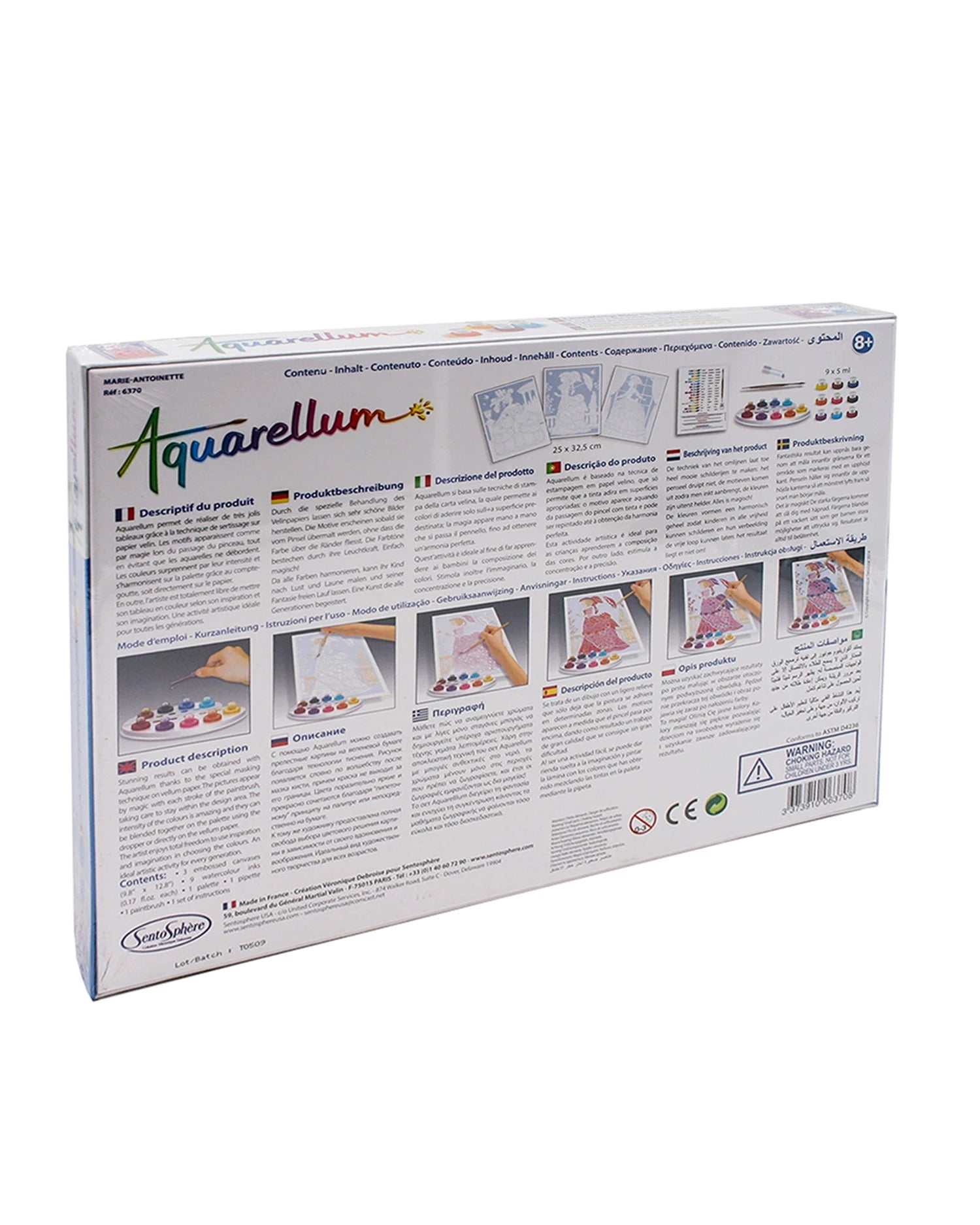 AQUARELLUM GM 3T MARIE ANTOINETTE (FR-DE-IT-EN-ES-NL)