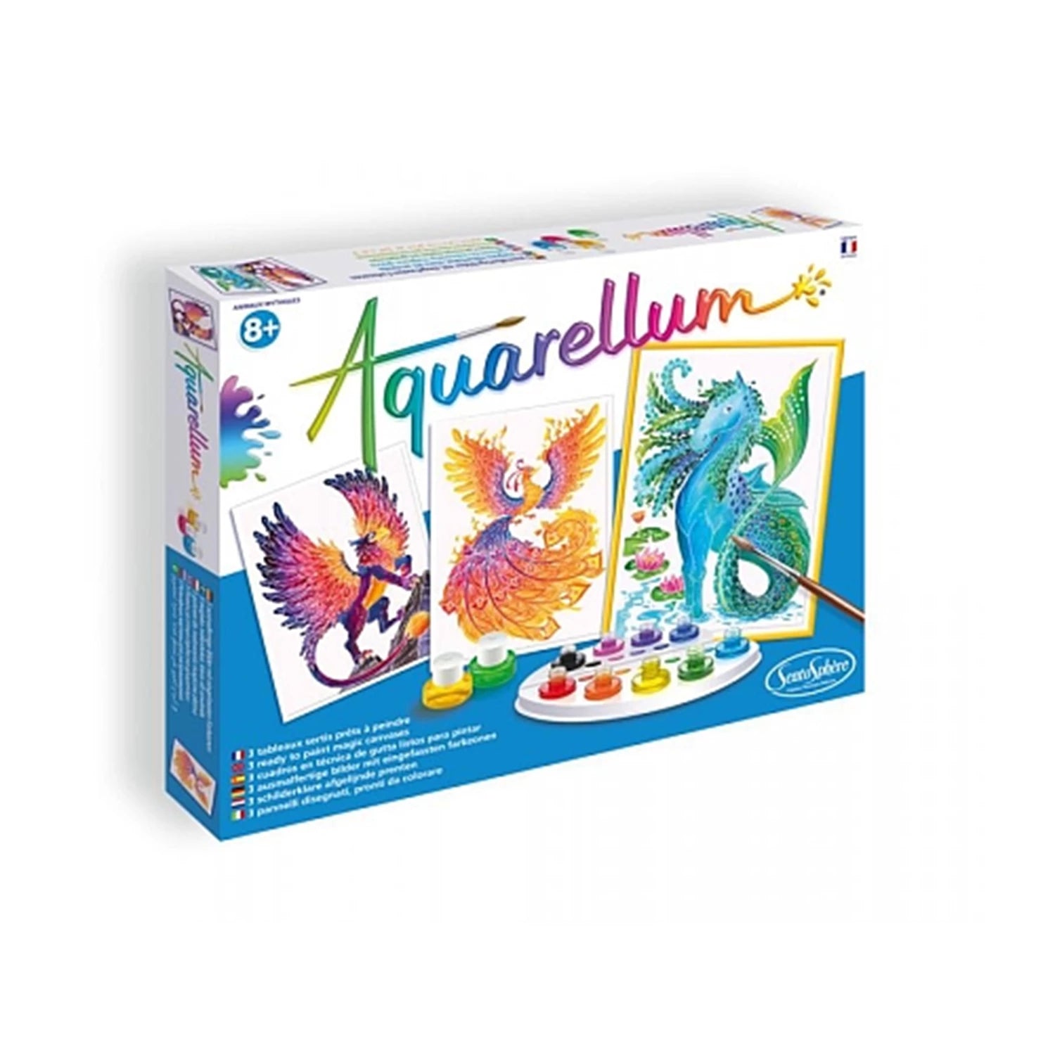 AQUARELLUM GM 3T MYTHISCHE TIERE (FR-DE-IT-EN-ES-NL)