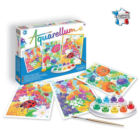 AQUARELLUM GM 3T BLUMEN (FR-DE-IT-EN-ES-NL)