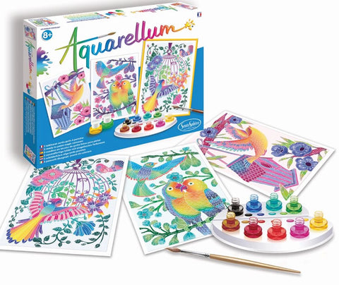 AQUARELLUM GM 3T DIE VÖGEL FLIEGEN WEG (FR-DE-IT-EN-ES-NL)