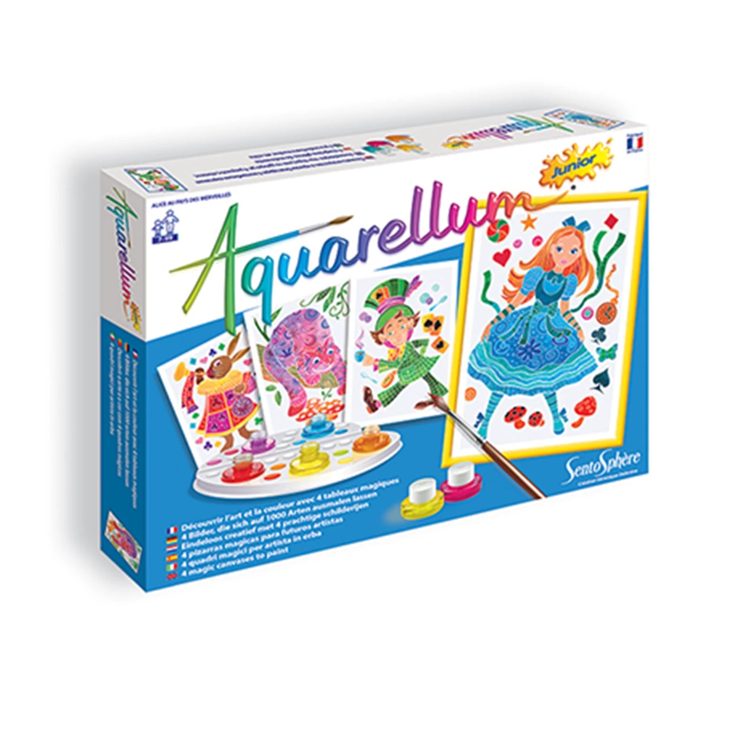 AQUARELLUM JR ALICE IM WUNDERLAND (FR-DE-IT-EN-ES-NL)