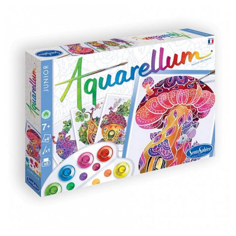 AQUARELLUM JR 4T LILIPUTANERHÄUSER (FR-DE-IT-EN-ES-NL)