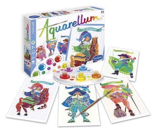 AQUARELLUM JR 4T DIE 3 MUSKETIERE (FR-DE-IT-EN-ES-NL)