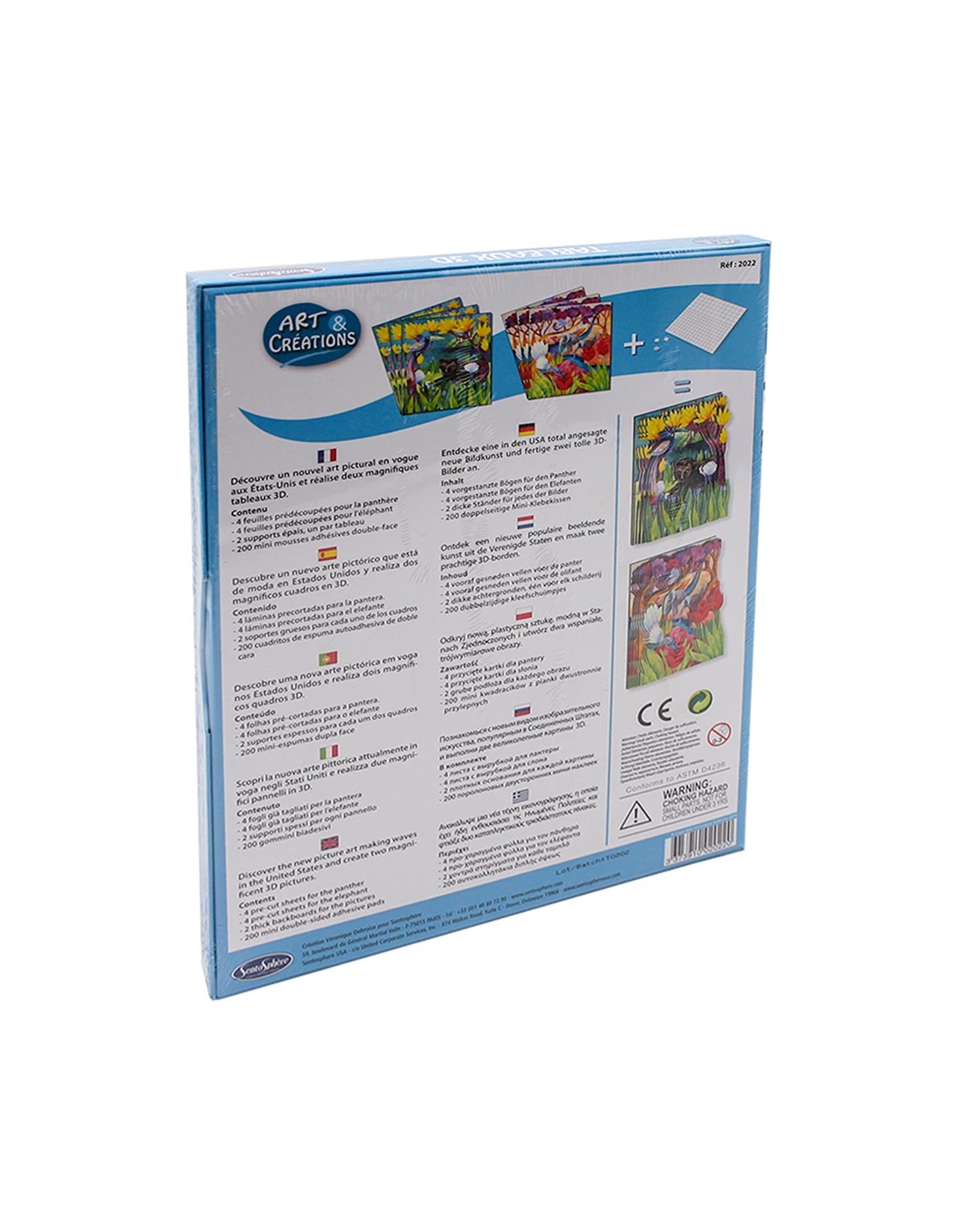 A&C 3D-BILDER ASIEN-WALD (FR-DE-IT-EN-ES-NL-PT)