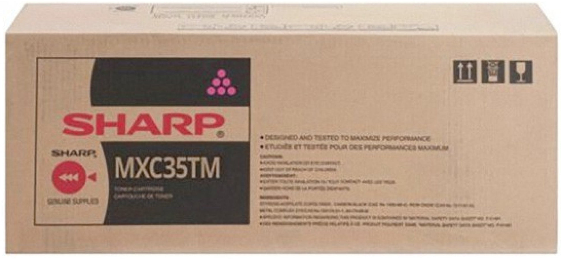 SHARP Toner magenta MX-C35TM MX-C407P/C357F 6000 Seiten