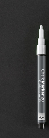 SIGEL Kreidemarker 1-2mm BA178 weiss 2 Stück