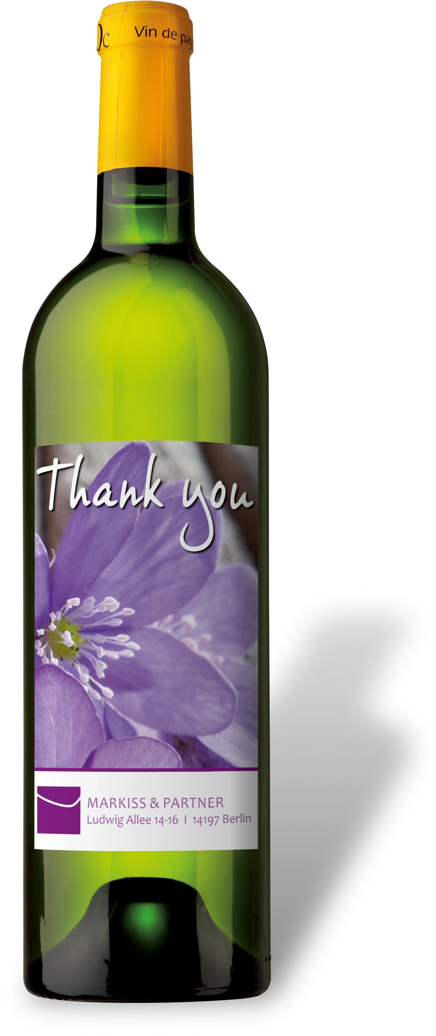 SIGEL Flaschenetiketten 80x120mm DE160 85g 20 Stück