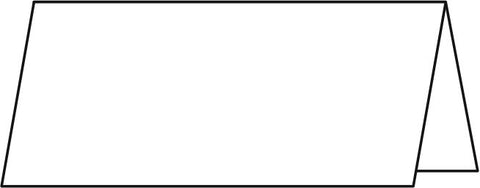 SIGEL Tischkarten 94x42mm DP046 weiss, 185g 80 Stück