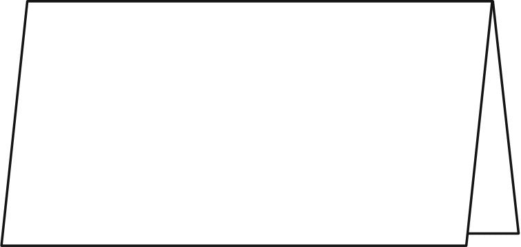 SIGEL Tischkarten 100x60mm DP047 weiss, 185g 40 Stück