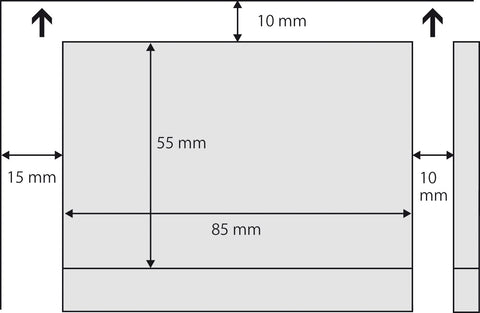 SIGEL Visitenkarten 85x55mm DP839 weiss, 200g doppels. 150 Stück