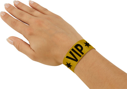 SIGEL Eventbänder Super Soft, Gold EB217 Aufdruck VIP,255x25mm,120 ST