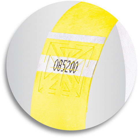 SIGEL Eventbänder SuperSoft EB218 gelb,Etik.255x25mm, 120ST