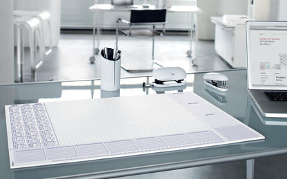 SIGEL Schreibunt. Lilac 3J.59.5x41cm HO355 weiss, D/E/NL, MO-SO 30Bl.