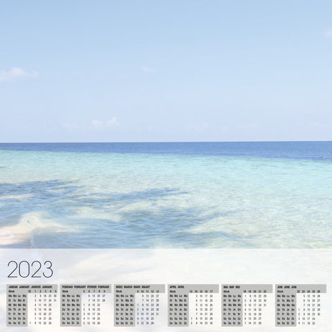 SIGEL Schreibunterlage 595x410mm HO470 Papier Kalendarium, 3 Jahre