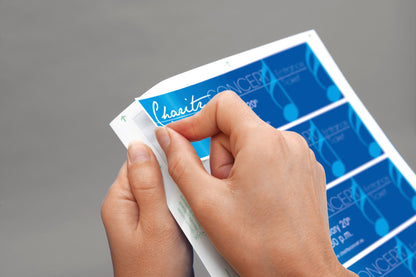 SIGEL Eintrittskarten, Abriss weiss LP714 3C,225g,180x55mm,100ST=20BL