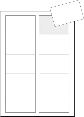 SIGEL Visitenkarten 85x55mm LP790 weiss, 190g 100 Stück