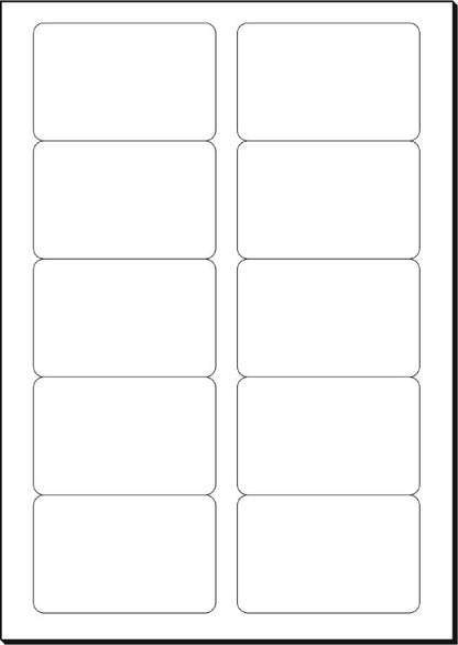 SIGEL Visitenkarten 85x55mm LP798 weiss, 225g 100 Stück