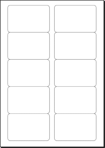 SIGEL Visitenkarten 85x55mm LP798 weiss, 225g 100 Stück