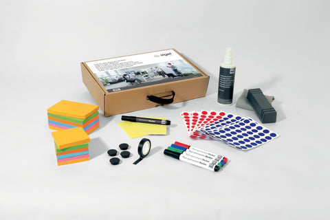 SIGEL Bundle Whiteboard MUB03 Meet up weiss ,schwarz