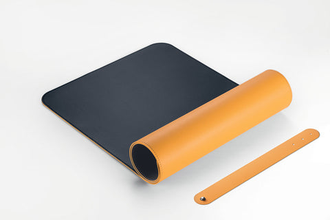 SIGEL Schreibunterlage 80x30cm SA601 doppelseitig, gelb/grau