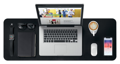 SIGEL Schreibunterlage 80x30cm SA604 doppelseitig, schwarz/schwarz