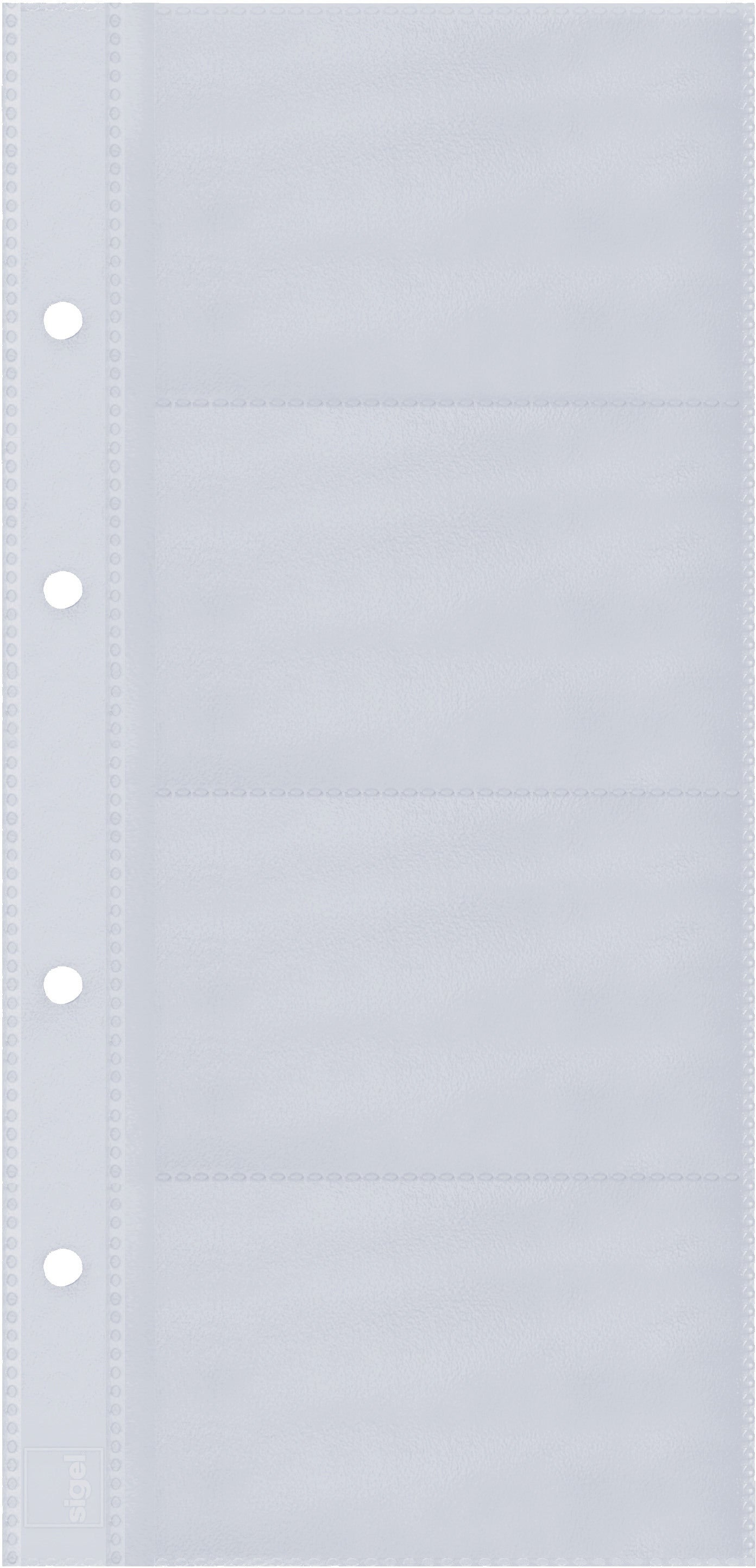 SIGEL Visitenkarten-Ringb. 265x147mm VZ300 A-Z für 200 Karten