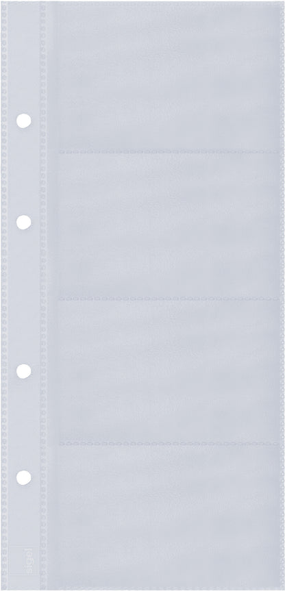 SIGEL Visitenkarten-Ringb. 265x147mm VZ300 A-Z für 200 Karten