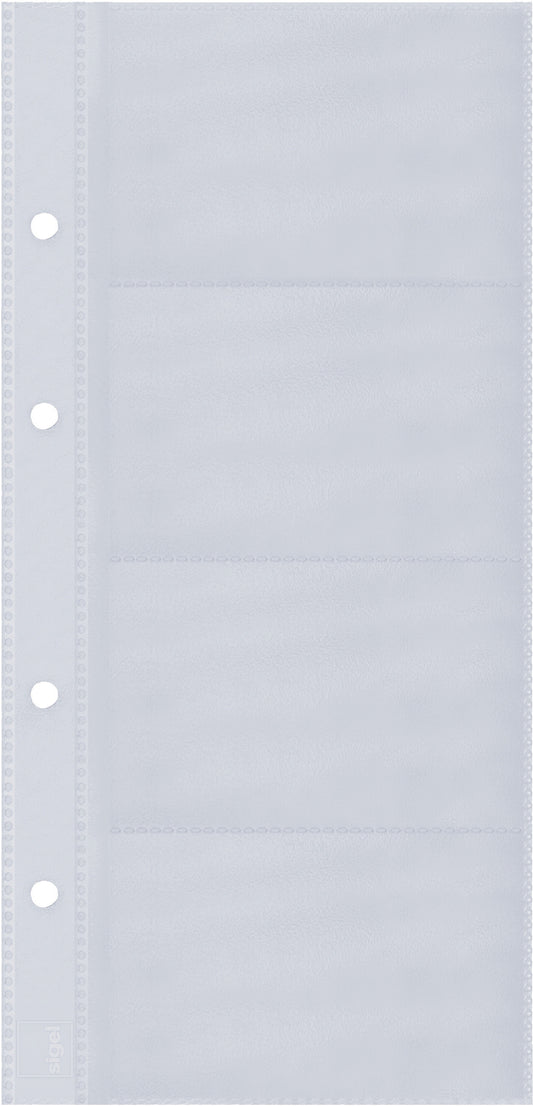 SIGEL Visitenkarten-Ringb. 265x147mm VZ300 A-Z für 200 Karten