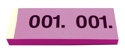 SIMPLEX Garderobenblock 1-100 13076 pink 100 Blatt