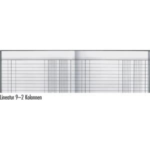 SIMPLEX Geschäftsbuch A4 17205 blau 120 Blatt