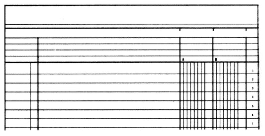 SIMPLEX Statistikbuch A4 19082 2 Kolonnen, grün 40 Blatt