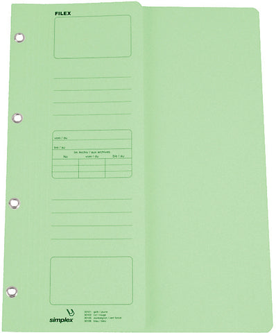 SIMPLEX Filex-Mappen A4 30105 grün